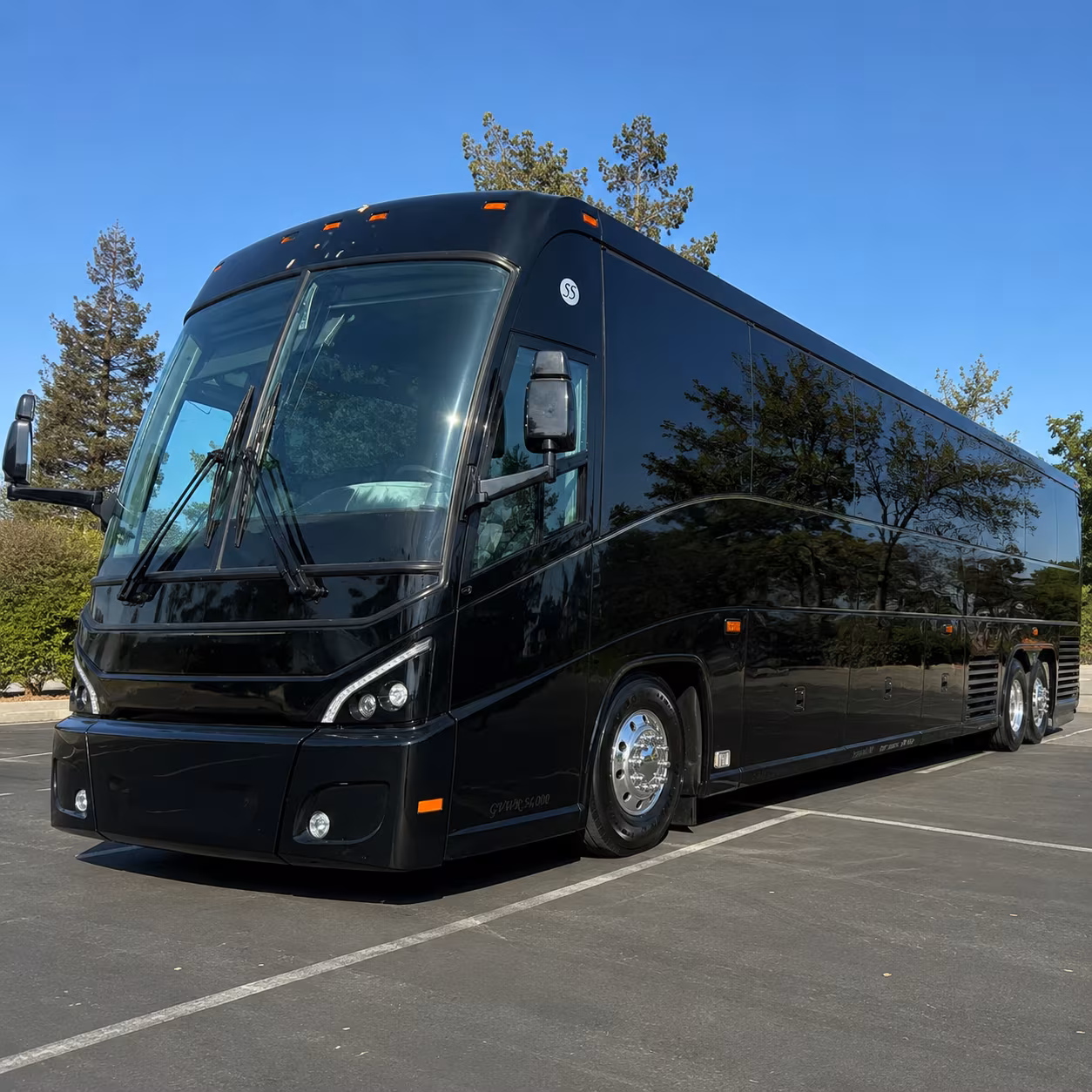 funeral memorial and graveside service buses in midland