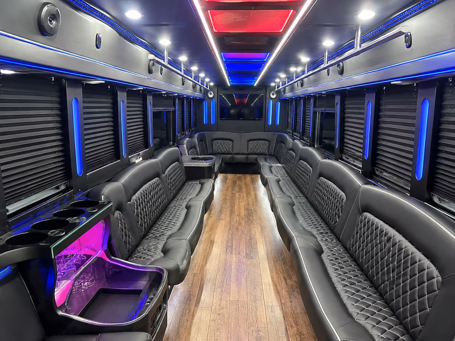 midland concert party bus rental