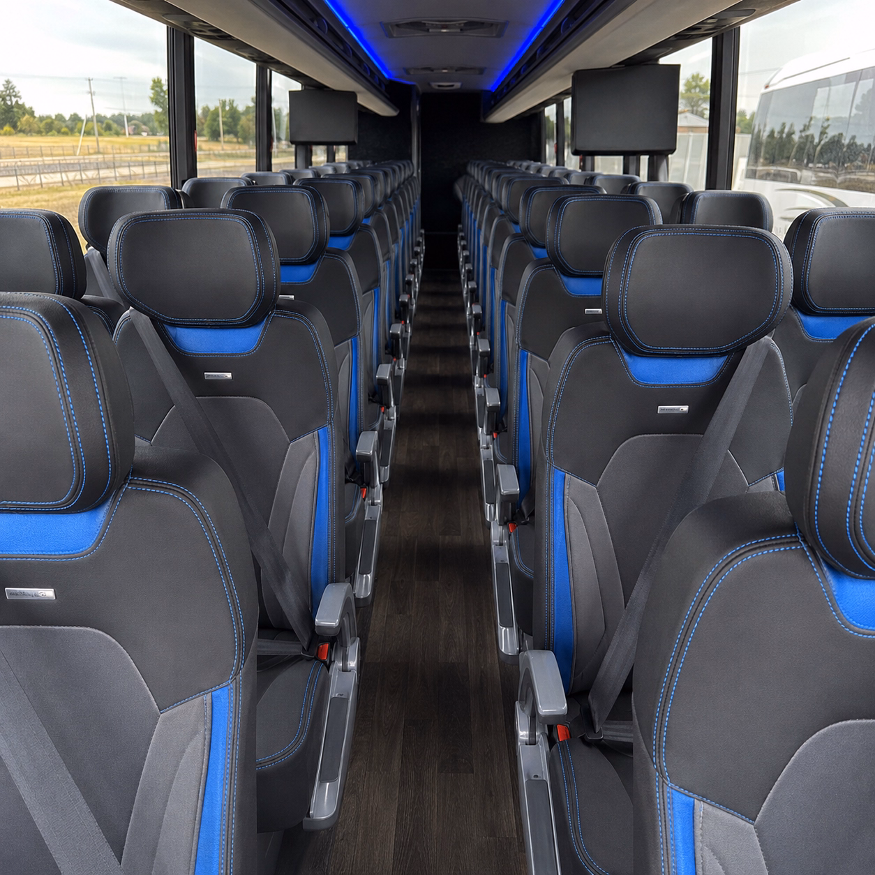 midland employee transportation onboard seating
