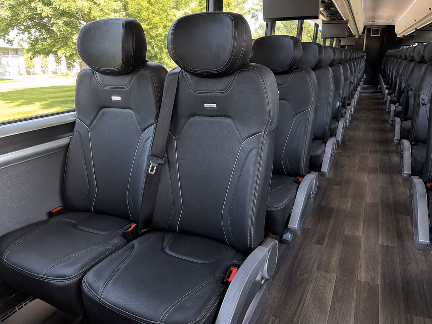 midland school event transportation onboard seating