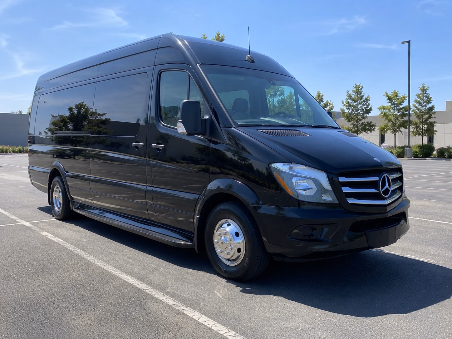 sprinter van with driver