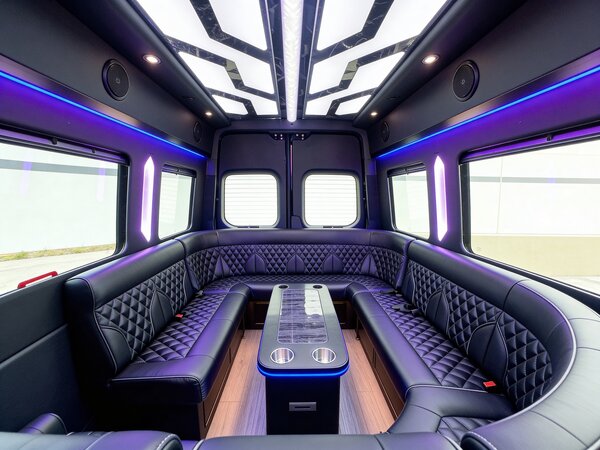 Sprinter Limo Interior